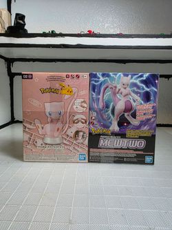 Mew And Mewtwo Model Kits