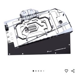 GPU WATER BLOCK AND BLACKPLATE