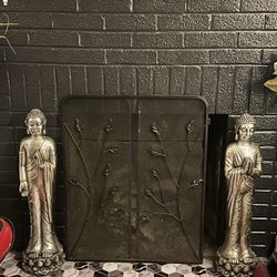 Set Of 2  Statues 