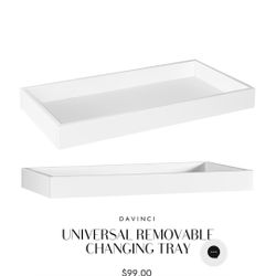 daVinci Universal Removable Changing Tray (M0219) - White