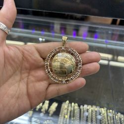 14k ScareFace Pendent 