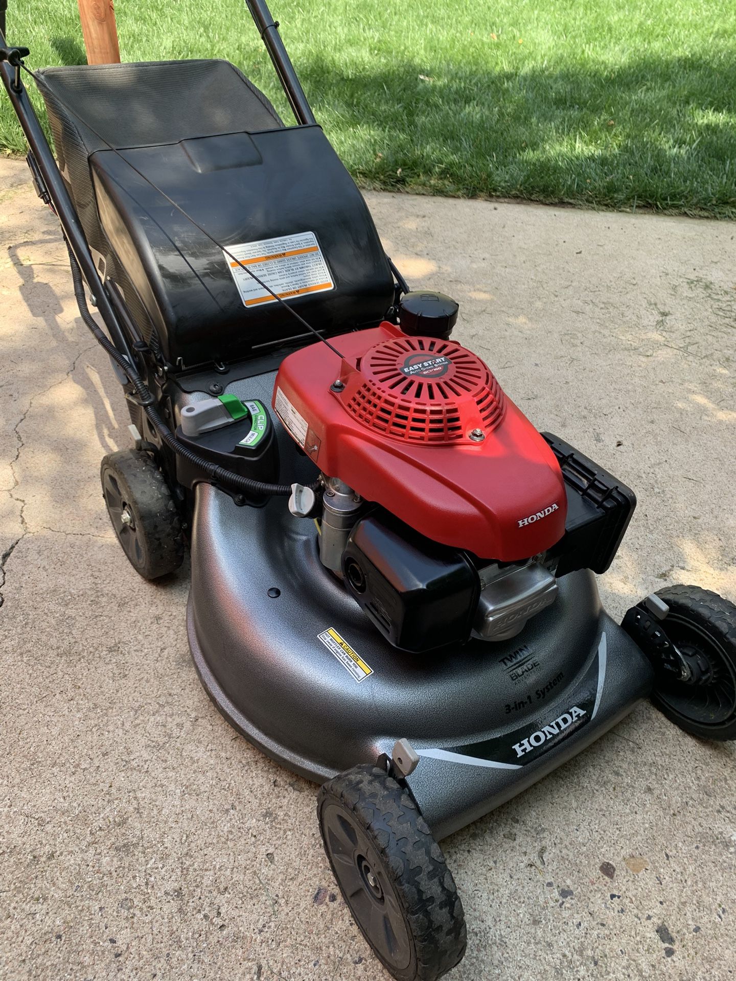 Electric Start Honda Mower