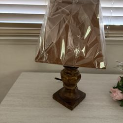 Nice Small Brown Table Lamp