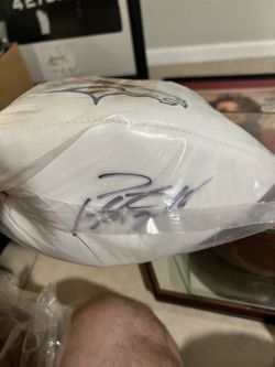 Peyton Manning Signed Super Bowl Football