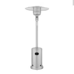 Hampton Bay 48000 BTU Stainless Steel Propane Standing Patio Heater with Wheels