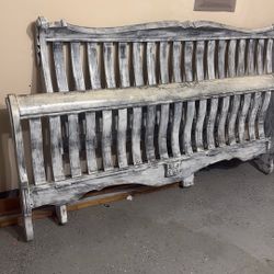 California King Sleigh Bed Frame