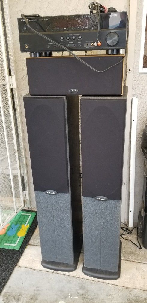 Polkaudio speakers With a Yamaha Receiver