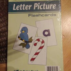 A Beka Book Preschool/ Kindergarten Letter Picture Flashcards