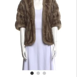 Vintage Fur Shawl