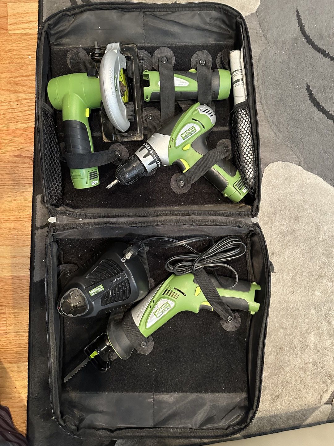 ***Worksite Maglition Power Tools Set***