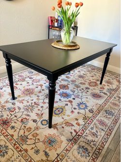 Black Dining Table