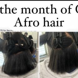 $80Afro hair