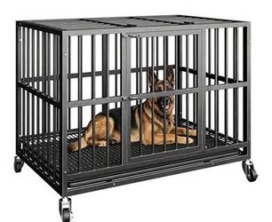 Heavy Duty Metal Dog Crate 48in. New in box