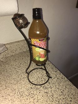 Wine bottle decor