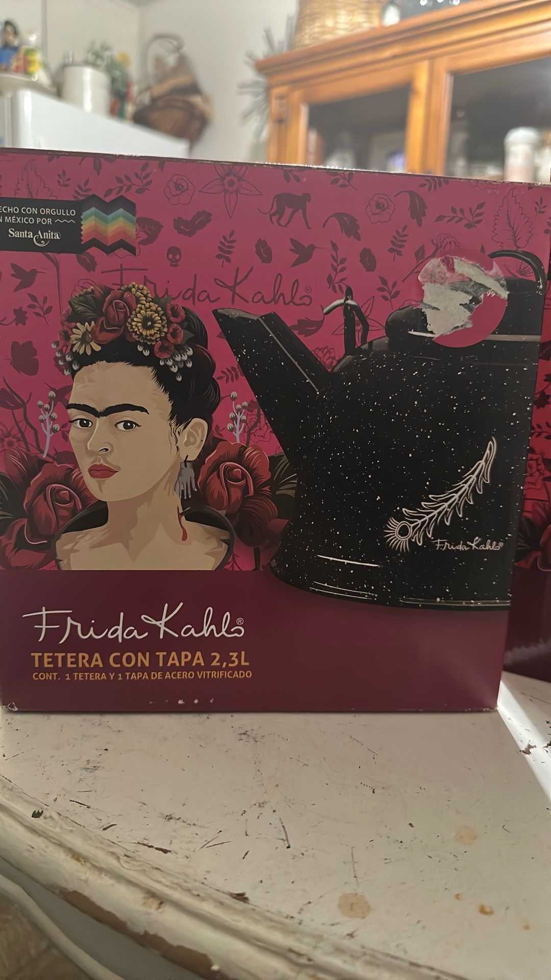 Frida Kahlo Tea Pot Kettle