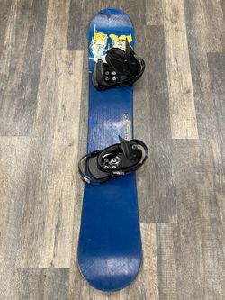 Type A OverSpray Snowboard - 158cm with Burton L Bindings
