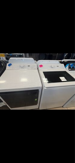 Lg top load washer and gas dryer
