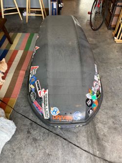 Black Yakima Car Pod Topper