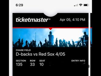 D-back vs Red Sox opening day