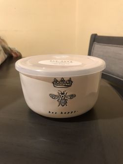 Rae Dunn Bowl W/Lid