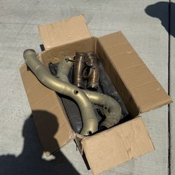 Modal Works GLC63 / GLC63S Downpipes M177 Catless Cerakote - Used Good