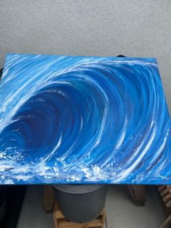 $30 Wave Painting