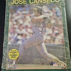 16x20 JOSE CANSECO POSTER - Still Partially Plastic Wrapped
