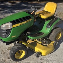 John Deere D140 Rider 54 Inch Lawn Mower