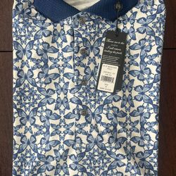 Greyson Golf Shirt Men’s Medium NWT