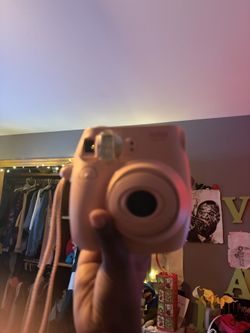 Pink Polaroid Camera 
