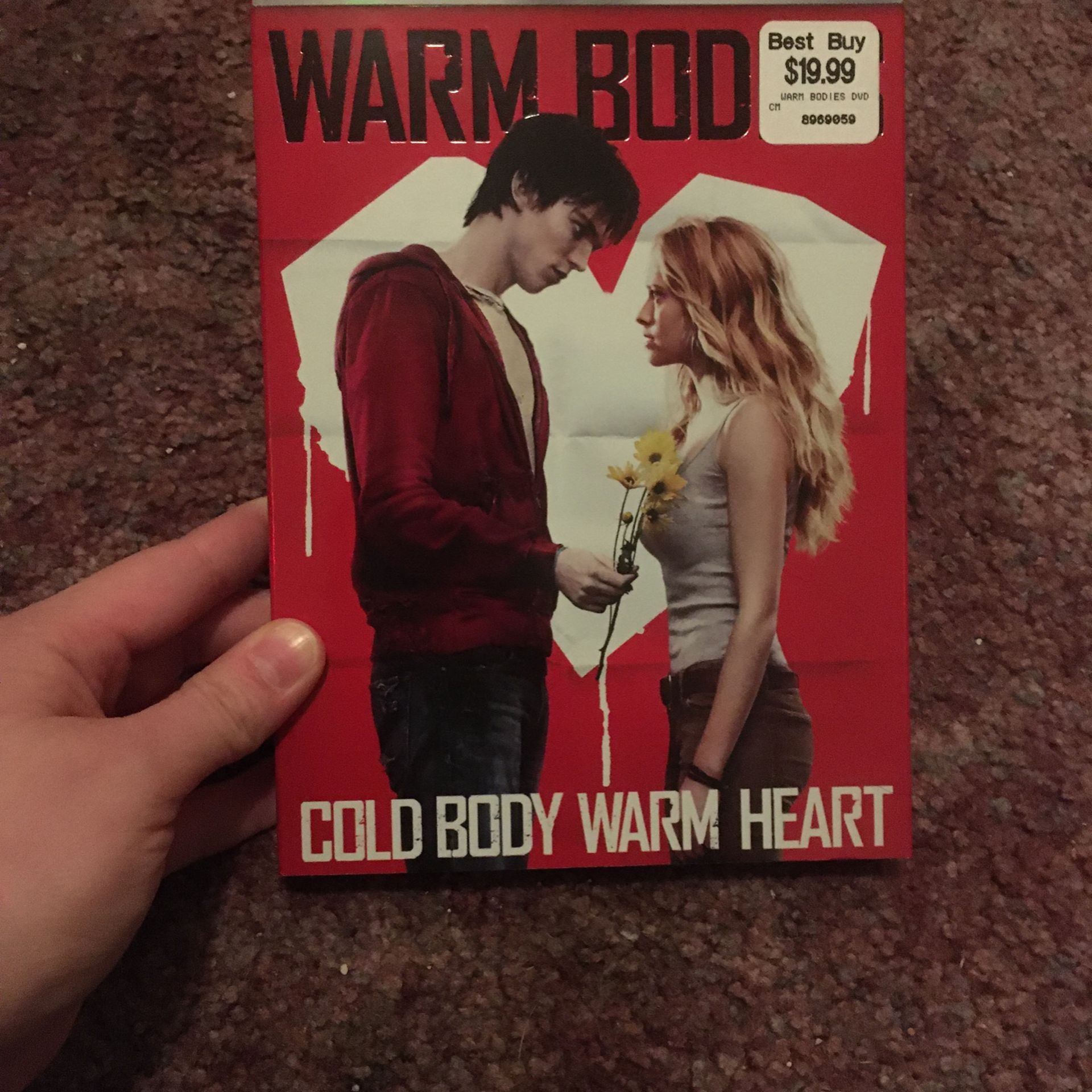 Warm Bodies DVD