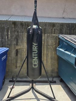 Century 80 lb Heavy Bag & Stand for sale.