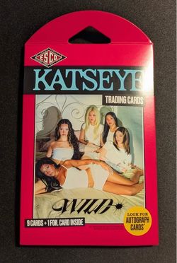 2026 ESCO x KATSEYE WILD Trading Cards Hanger Pack Sealed 9 Cards + Foil