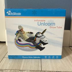 Winter Snow Tube - Unicorn