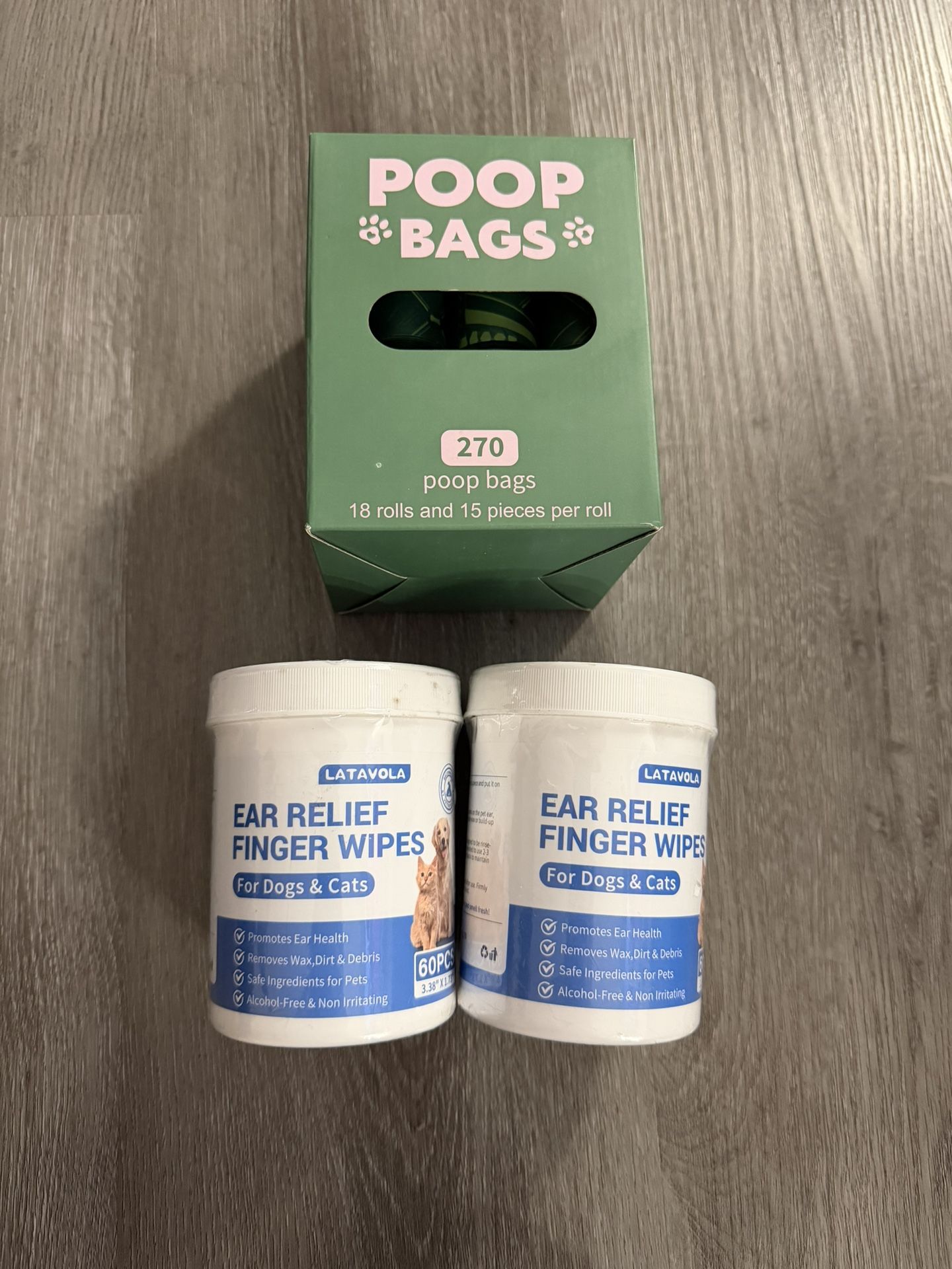 Ear Relief Finger Wipes For Dog And cats
