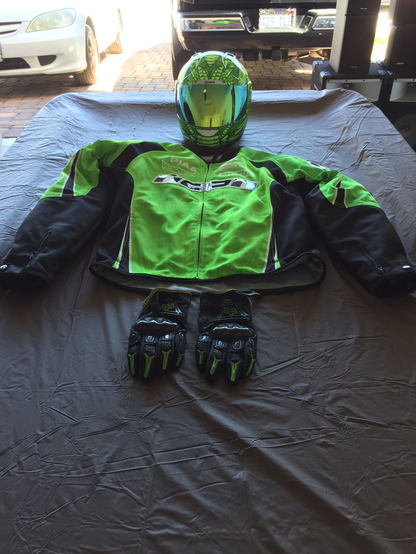 Motorcycle gear Helmet,Jacket,Gloves