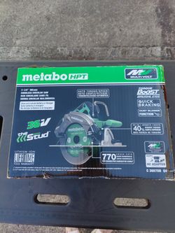 Metabo 36 Volt Saw, Bear Tool
