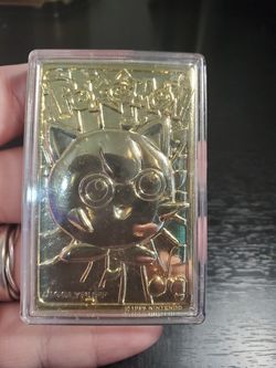 23 Karat plated Jigglypuff Pokemon Card