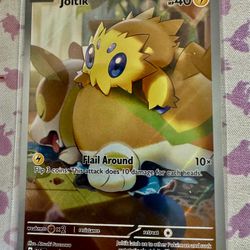 Joltik 196/182 Paradox Rift Illustration Rare Full Art Pokemon