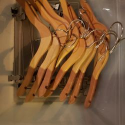 Wooden Pant Hangers 10