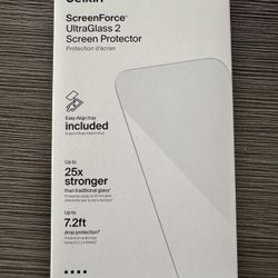 Brand New Belkin UltraGlass 2 Screen Protector for iPhone 17 Pro Max