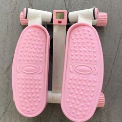 Pink Adjustable Twist Stepper Step Machine