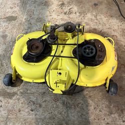 Yard man 42inch riding mower deck. (contact info removed)5A, (contact info removed)5A