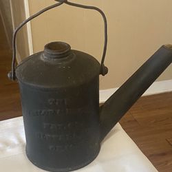 Antique Cast-Iron Railroad Inspection Torch