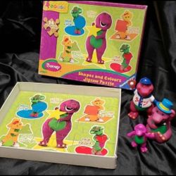 Barney puzzle & Barney figures