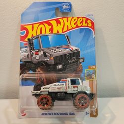 HOT WHEELS MERCEDES BENZ UNIMOG 1300L ZAMAC
