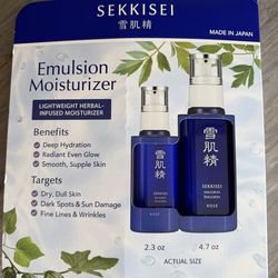 Sekkisei emulsion moisturizer