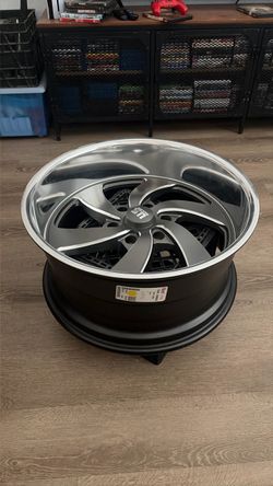 Matte Black Machined Aftermarket Wheel Rim