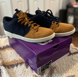 Nike Dunk Sb Low Pro PRM Midnight/ Ochre