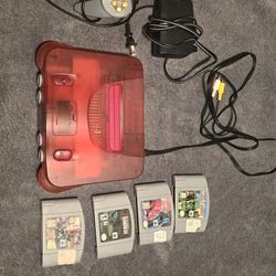 N64 Watermelon Red